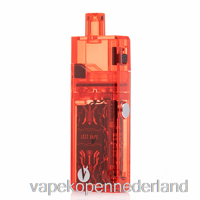 Elektronische Sigaret Vape Verloren Vape Orion Art 18w Pod-systeem Rood Helder